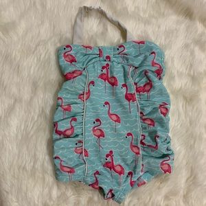 Infant flamingo bathing suit